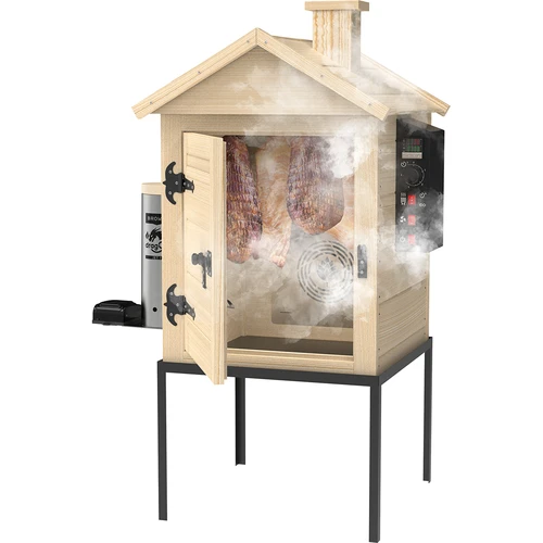 dragON Wood 60 E wooden electric smoker 115 L - 6 ['smoking kit', ' electric smoker', ' wooden smoker', ' wooden electric smoker', ' smoker with smoke generator', ' smoker with generator of smoke', ' everything for smoking', ' browin smoker', ' backyard smoker', ' smoker on a rack', ' smoking', ' cold smoking', ' smoking with cold smoke', ' smoker', ' modern smoker', ' versatile smoker', ' wood chips for smoking', ' universal smoking kit', ' digital controller', ' digital smoker', ' smoker with hot air circulation', ' capacious smoker', ' 60 cm smoker', ' tall smoker hit!']