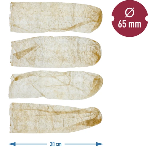 Dried hog casings, size 65 mm, 30 cm - 4 pcs - 5 ['natural casings', ' pork casings', ' dried casings', ' casings for meat processing', ' sausage casings', ' casings for sausages', ' for smoked sausage', ' for scalded sausage', ' homemade processed meat', ' homemade sausage', ' Krakowska sausage', ' Żywiecka sausage']