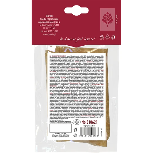 Dried pork casings, size 100 mm, 50 cm - 2 pcs - 2 ['natural casings', ' pork casings', ' dried casings', ' casings for meat processing', ' sausage casings', ' casings for sausages', ' for smoked sausage', ' for scalded sausage', ' homemade processed meat', ' homemade sausage', ' Krakowska sausage', ' Żywiecka sausage', ' for pressure ham cooker', ' 100 mm casings']