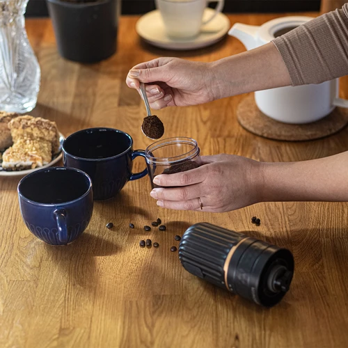 Electric burr coffee grinder - 15 ['coffee grinder', ' electric coffee grinder', ' coffee grinding', ' ground coffee', ' coffee grinding', ' USB coffee grinder', ' modern coffee grinder', ' portable coffee grinder', ' mobile coffee grinder', ' battery-powered grinder', ' battery-powered coffee grinder', ' USB-charged coffee grinder', ' ceramic burr grinder', ' burr grinder', ' handy coffee grinder', ' electric coffee grinder', ' gift idea']