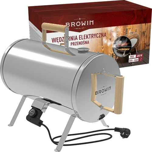 Electric smoker, portable - 5 