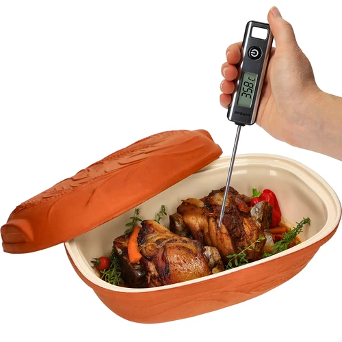 Electronic cooking thermometer, LCD (-50°C to +200°C) - 7 ['gift', ' cooking thermometer', ' thermometer with probe', ' thermometer probe', ' LCD temperature display', ' electronic cooking thermometer']