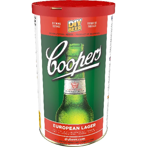 European Lager Coopers beer concentrate 1,7kg for 23l of beer - 2 ['lager', ' pale', ' light lager', ' beer', ' brewkit']