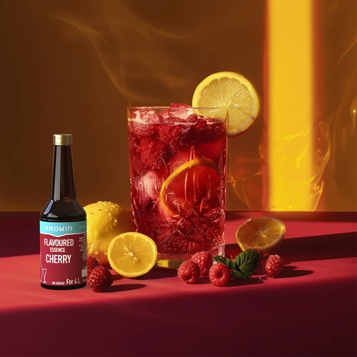 Flavouring essence - Cherry infusion liqueur 40 ml - 7 ['alcohol flavouring', ' alcohol flavouring', ' liqueur flavouring', ' home alcohol flavouring', ' cherry spirit flavouring', ' cherry flavouring', ' cherry essence', ' cherry liqueur', ' cherry flavouring', ' moonshine essences']