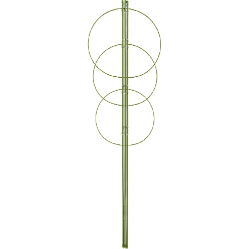 Garden plant support rings , 3 rings 1,25m  - 1 ['plant ring supports', ' ring support for plants', ' plant support', ' plant supports', ' support for creepers', ' plant supports castorama', ' garden plant supports', ' potted plant supports']