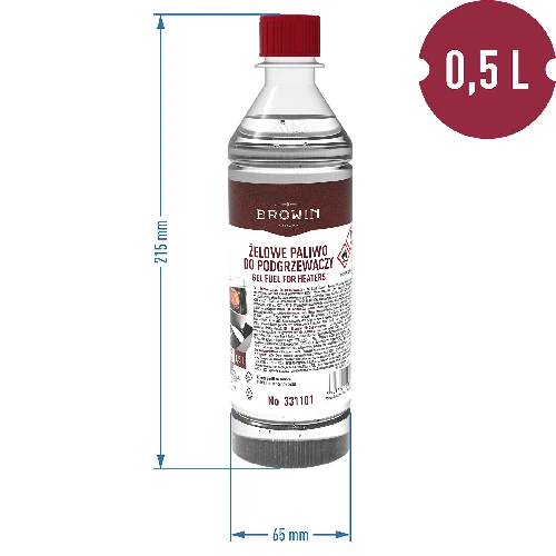 Gel fuel 0,5l - 2 ['smoking fuel', ' gel smoking fuel', ' gel fuel for mini-smokers', ' gel fuel for balcony smoker', ' fragrance-free gel fuel']