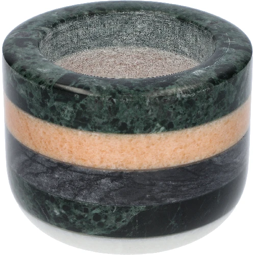 Granite mortar with pestle, decorative - 2 ['ornamental mortar', ' granite mortar', ' mortar with piston', ' stone mortar', ' mortar of stone', ' kitchen mortar', ' mortar for herbs']