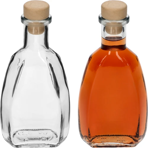 HAIN bottle 250 ml, with cork - 3 ['bottle for liqueur', ' bottles for liqueur', ' bottle for alcohol', ' decorative bottles for alcohol', ' glass bottle for alcohol', ' bottles for moonshine for a wedding', ' bottle for liqueur', ' decorative bottles', ' bottle for vodka', ' bottle for vodka']