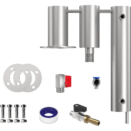 Head - cooler with 1 sedimentation tank - 4 ['distillation', ' distiller', ' distiller module', ' head with decanter', ' for alcohol', ' how to distill']