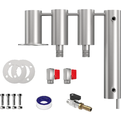 Head - cooler with 2 sedimentation tanks - 4 ['distillation', ' for distillation', ' distiller module', ' cooler', ' for alcohol']