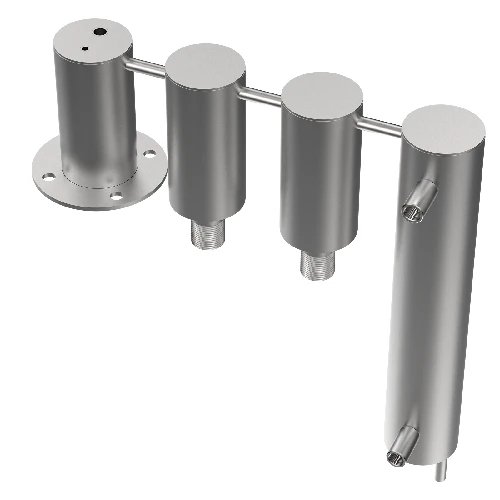 Head - cooler with 2 sedimentation tanks - 2 ['distillation', ' for distillation', ' distiller module', ' cooler', ' for alcohol']