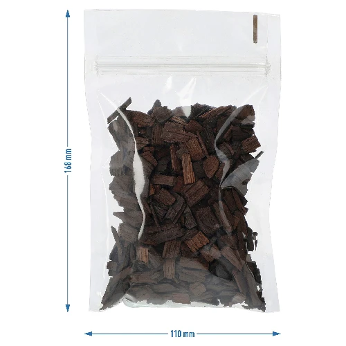 Heavily toasted oak wood flakes, 50 g - 7 ['oak chips', ' dark toasted oak chips', ' oak flakes', ' for alcohol', ' alcohol additives', ' flavour additives', ' roasted oak flakes', ' heavily roasted oak chips', ' wine flavouring', ' beer flavouring', ' alcohol flavouring']