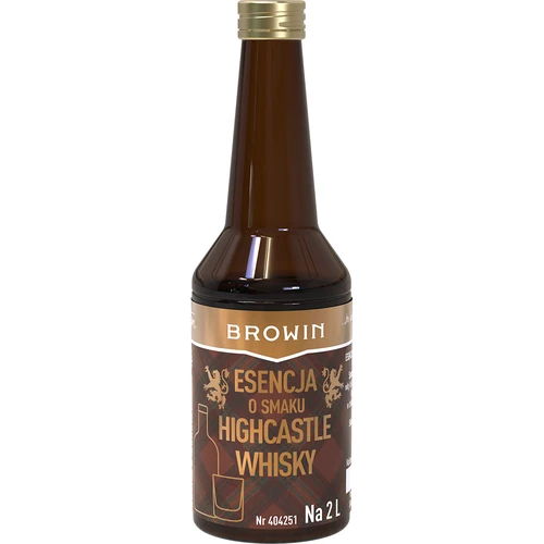 Highcastle Whisky flavoured essence, 40 ml  - 1 ['whisky', ' highcastle whisky', ' whisky sour', ' flavour essence', ' essence', ' alcoholic beverage dressing', ' alcoholic beverage flavours', ' moonshine essences', ' moonshine dressing', ' flavours', ' whiskey dressing', ' gold essence']