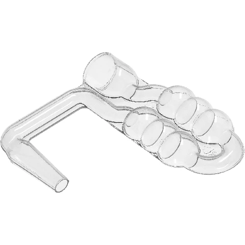 Horizontal airlock - shatterproof - 2 ['airlock for demijohns', ' airlock for jars', ' airlock', ' side-mounted airlock']