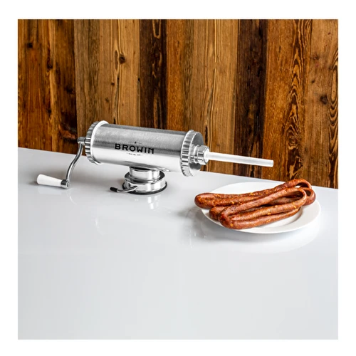 Horizontal stuffer 1.5 kg with a silicon piston - 15 ['sausage stuffer', ' sausage machine', ' sausage maker', ' sausage fillers', ' sausage stuffer machine', ' sausage maker machine', ' sausage making machine', ' sausage making kit']