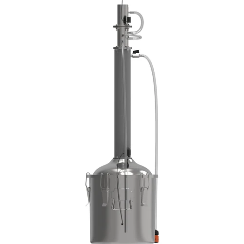 Hugin convex 18 L modular still - 3 ['distillation kit', ' stainless steel still', ' distillation apparatus', ' water still', ' moonshine still', ' distilled water', ' prismatic springs', ' browin still', ' alcohol still', ' 2 clarifiers', ' reflux']