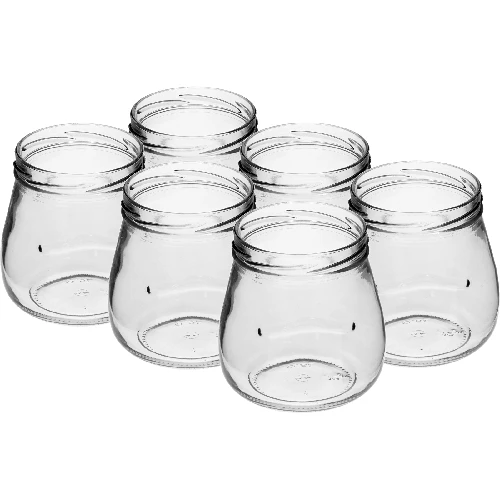 “Inverted Amphora” 500 ml twist-off jar with Ø82/6 black lid, 6 pcs - 3 ['jar', ' amphora jar', ' 500 ml jar', ' set of jars', ' glass jars', ' jars for preserves', ' jars for beauty products', ' jars 6 pieces', ' glass jar', ' jars for jams', ' jars for fruit preserves', ' jars for marmalades', ' jars for meat preserves', ' jars for jars', ' jars for beauty products']