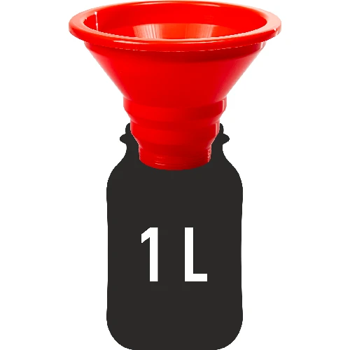 Jar funnel Ø150 mm - 3 ['jar funnel', ' jar filling funnel', ' preserves funnel', ' wide funnel for jars', ' home preserves accessories', ' kitchen gadget']