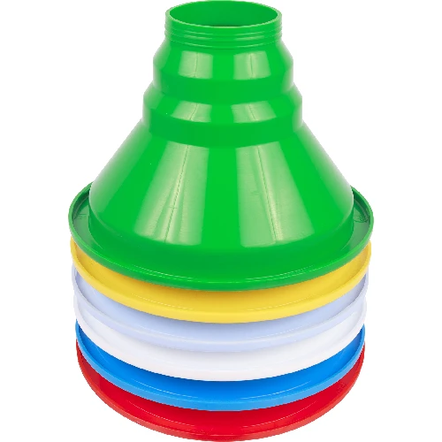 Jar funnel Ø150 mm - 4 ['jar funnel', ' jar filling funnel', ' preserves funnel', ' wide funnel for jars', ' home preserves accessories', ' kitchen gadget']