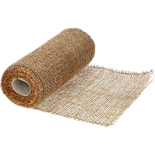 Jute fabric 20 cm / 5 m - 3 ['fabric of jute', ' jute fabric', ' fabric to protect trees', ' natural jute fabric', ' jute eco-friendly fabric', ' binding fabric', ' craft fabric']