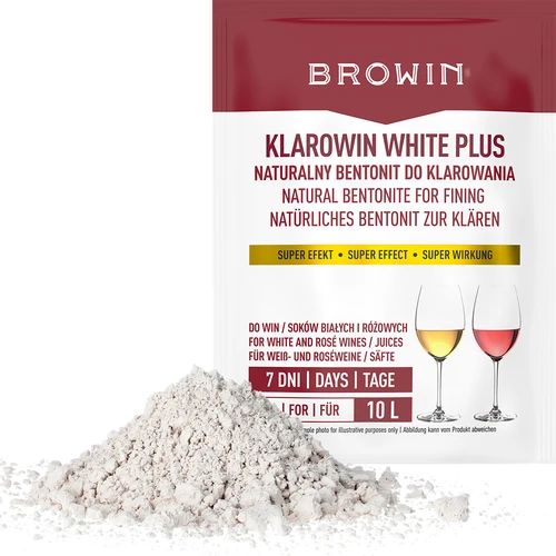 Klarowin White Plus - fining agent 8 g - 3 ['wine fining agent', ' fining agent', ' klarowin for wine', ' for fining wine', ' winemaking accessories', ' homemade wine', ' white wine', ' rosé wine', ' for fining juice', ' juice fining']