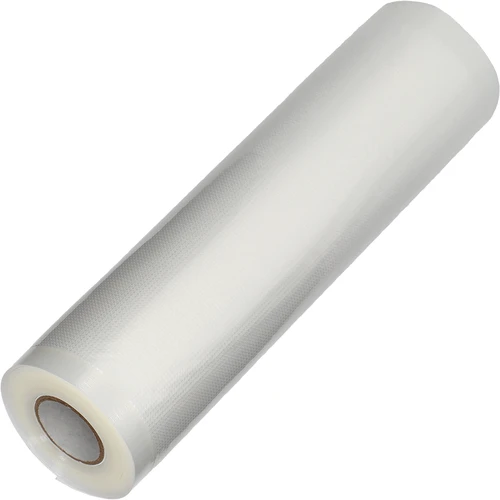 Knurled film sleeve - for vacuum sealer, 20 x 600 cm  - 1 ['knurled film', ' vacuum sealer film', ' vacuum packing film', ' food packing film', ' vacuum sealer films', ' vacuum packing', ' home food storage', ' heat sealer films', ' advantages of vacuum packing', ' why vacuum packing', ' storage of produce and food products', ' how to pack food']