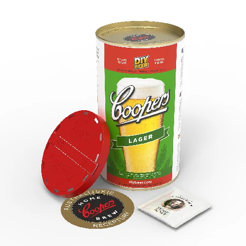 Lager Coopers beer concentrate 1,7kg for 23l of beer - 3 ['lager', ' pale', ' light lager', ' beer', ' brewkit']