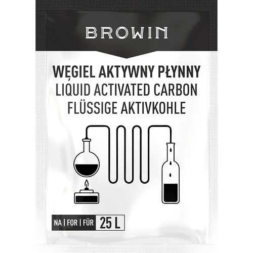 Liquid activated carbon for 25 L, 140 g  - 1 ['liquid active carbon', ' liquid carbon', ' active carbon for alcohol', ' active carbon for alcohol filtration', ' active carbon for distillate filtration', ' alcohol additives']