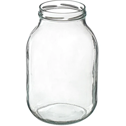 Liquor jar 3 L and cap Ø 100 with handle - 2 ['jar', ' glass jar', ' jar with lid', ' jar for pickled cucumbers', ' jar for cucumbers', ' liqueur jar', ' jar for liqueurs', ' ar with handle', ' screw top jar with handle']