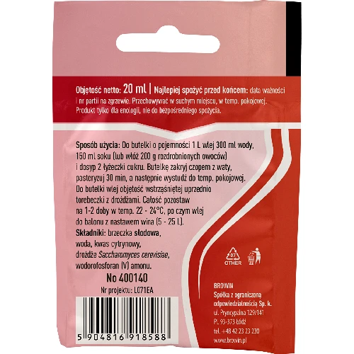 Malaga Liquid wine yeast 20ml - 2 ['malaga yeast', ' wine yeast', ' yeast for wine', ' liquid wine yeast', ' liquid yeast', ' liquid yeast for wine', ' red wine yeast', ' white wine yeast']