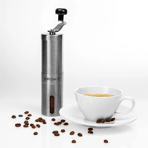 Stainless Steel Manual coffee grinder – Wine and Coffee lover