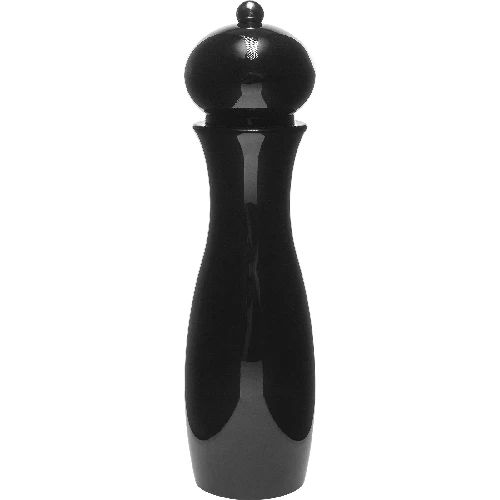 Manual salt and pepper grinder, 21 cm, black  - 1 ['hand grinder', ' pepper mill', ' ground pepper', ' ground salt', ' peppercorns', ' ceramic grit', ' black pepper mill']