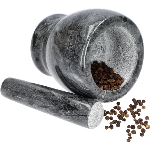 Marble kitchen mortar, black, Ø 10.5 cm - 9 ['mortar', ' mortar and pestle', ' marble mortar', ' stone mortar', ' mortar made of stone', ' kitchen mortar', ' mortar for herbs', ' mortar made of marble', ' decorative mortar', ' mortar for kitchen', ' mortar for herbs', ' mortar for spices', ' elegant mortar', ' attractive mortar']