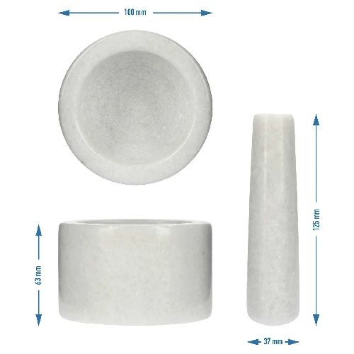 Marble kitchen mortar, white, Ø 10 cm - 10 ['mortar', ' mortar and pestle', ' marble mortar', ' stone mortar', ' mortar made of stone', ' kitchen mortar', ' mortar for herbs', ' mortar made of marble', ' decorative mortar', ' mortar for kitchen', ' mortar for herbs', ' mortar for spices', ' elegant mortar', ' attractive mortar', ' white mortar']