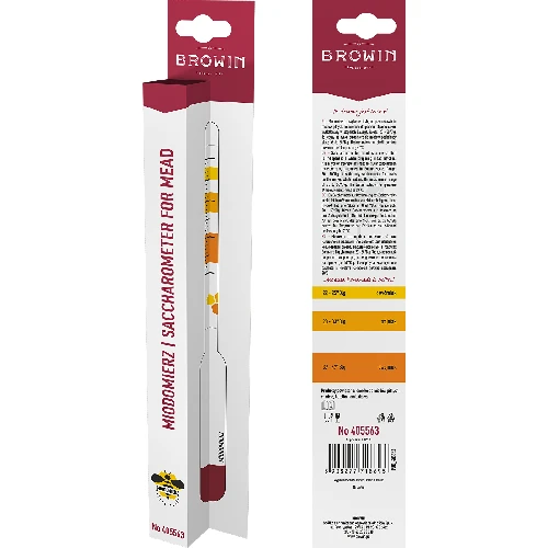 Mead meter - 4 ['Areometer', ' saccharometer', ' sugar meter', ' mead', ' for sugar content measurement']