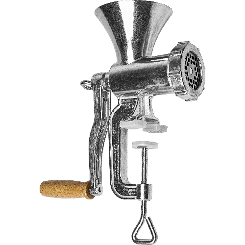 Meat grinder + biscuit cutter  - 1 ['mincer', ' biscuit maker', ' biscuit cutter']