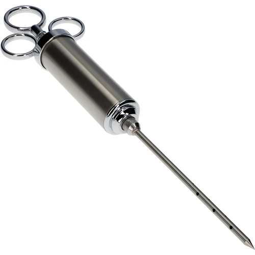 Meat injector with 2 injection needles - 2 ['home-made sausages', ' smoking', ' home-made products', ' home-made sausages', ' home-made pate', ' white sausage', ' sausage smoking', ' sausage', ' cold meat', ' meat', ' local specialities', ' dinner']