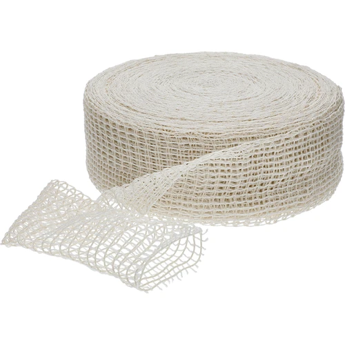 Meat netting (220°C) width 15 cm - 50 m - 2 ['ham netting', ' food netting', ' cold meat netting', ' netting for meat smoking', ' netting for curing meats']