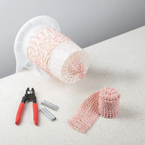 Meat netting applicator – premium version - tube - 8 ['meat applicator', ' sausage applicator', ' horizontal applicator', ' vertical applicator', ' home-made meat products', ' smoking cheese', ' netting stuffer', ' to put on meat netting', ' for ham', ' ham stuffer', ' stuffer for hams', ' ham applicator', ' for meat netting', ' for cheese', ' how to make ham', ' home-made ham', ' home-made pork loin']