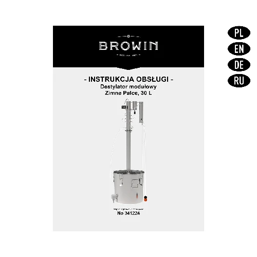 Modular distiller 30 L - Cold Fingers - electric - 19 ['cold finger reflux', ' modular distiller', ' distillation', ' distillation kit', ' stainless steel distiller', ' electric distiller', ' distillation apparatus']