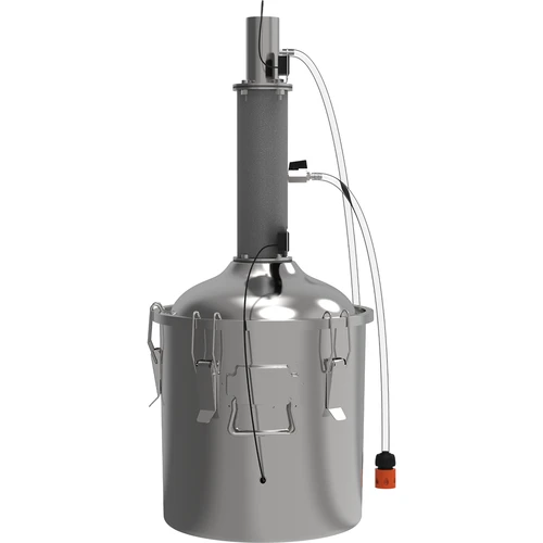 Modular still 18 L Munin convex - 3 ['distillation kit', ' stainless steel distiller', ' electric distiller', ' distillation apparatus', ' water distiller', ' distilled water', ' prismatic spring', ' browin distiller', ' essential oils', ' alcohol distillers', ' two sedimentations tank']