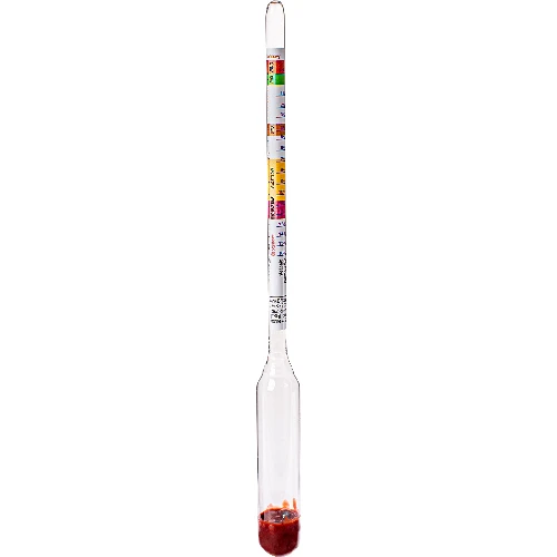 Multimeter - hydrometer with sugar and potential alcohol scale - 2 ['multimeter for alcohol', ' multimeter for wine', ' sugar concentration', ' sugar concentration in must', ' sugar concentration in beer wort', ' measurement of sugar in wine', ' sugar level', ' sugar level indicator']