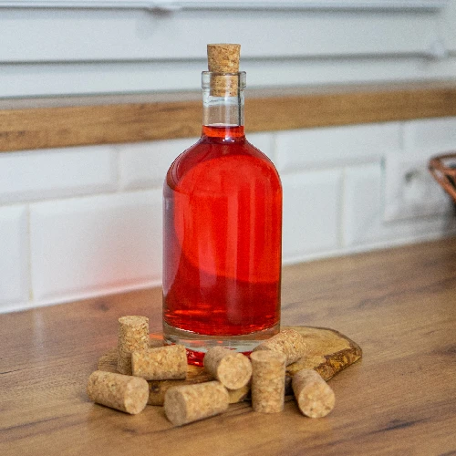 Natural tapered cork Ø22/25mm , agglomerate , 20pcs. - 6 ['cork', ' cork for wine', ' bottle cork', ' wine stopper', ' wine bottles with corks']