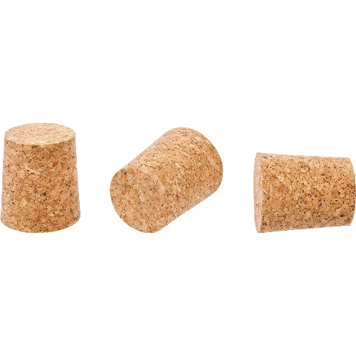 Natural tapered cork Ø30/35mm , agglomerate   - 1 ['cork', ' cork for wine', ' bottle cork', ' wine stopper', ' wine bottles with corks']