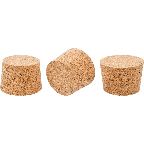 Natural tapered cork Ø37/45mm , agglomerate   - 1 ['cork', ' cork for wine', ' bottle cork', ' wine stopper', ' wine bottles with corks']