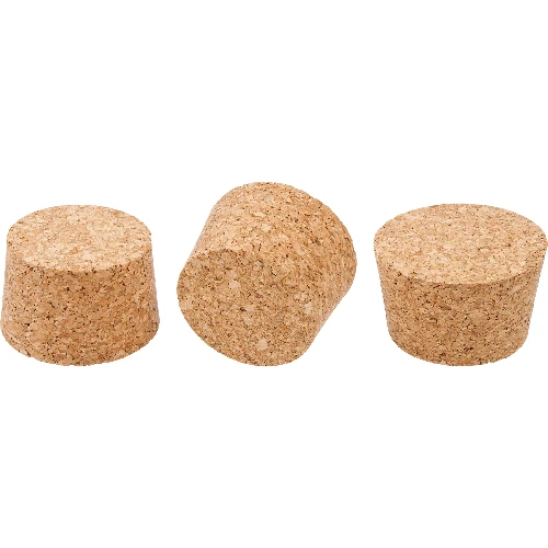 Natural tapered cork Ø56/65mm , agglomerate   - 1 ['cork', ' cork for wine', ' bottle cork', ' wine stopper', ' wine bottles with corks ']