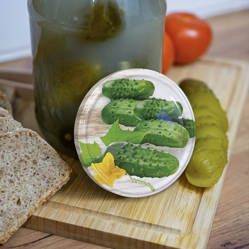 Ø100 twist-off lid, cucumber mix - 10 pcs - 11 ['twist-off lid', ' twist-off lids', ' lid', ' Ø100 lids', ' Ø100', ' Ø100 jar lids']