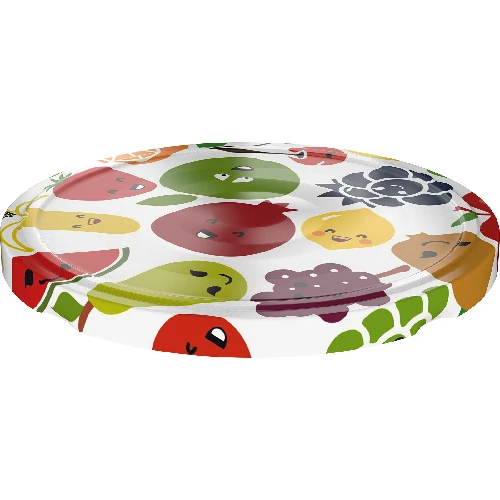 Ø66 lid, fruit - 10 pcs - 2 ['caps', ' lids', ' lid', ' jar cap', ' jar caps', ' jar lids', ' jar lid', ' caps', ' cap', ' lid', ' lids', ' lid for jar', ' lids for jars', ' jar lid', ' non-standard lids for jars', ' jar lids with safety button', ' lids', ' Ø66 jar lids', ' Ø66 lids', ' lids Ø66', ' twist off lids', ' TO lids']