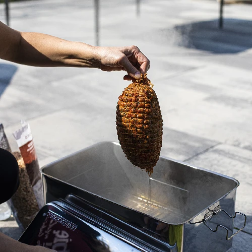 Outdoor table smoker – FAMILIAL - 17 ['smoker', ' smoked', ' smoked trout', ' smoked cheese', ' smoked pork', ' grill']