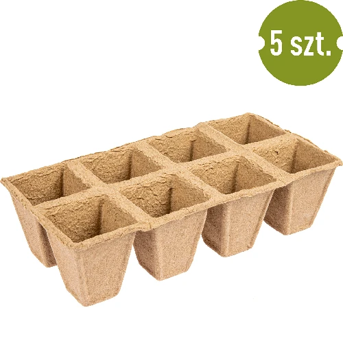 Paper plant pot 6 x 6 x 6, 5 pcs set - 3 ['paper plants pots', ' paper plant pot', ' seedling pot', ' plant pot for herbs', ' herb pot', ' paper pulp casing', ' paper casing', ' plant pots for seedlings', ' paper plant pots for seedlings', ' plant pot for seeds', ' seed pot']